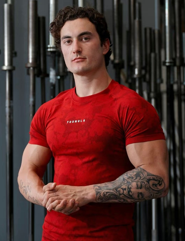 YOUNGLA 437 Digital Compression Tee Talla L