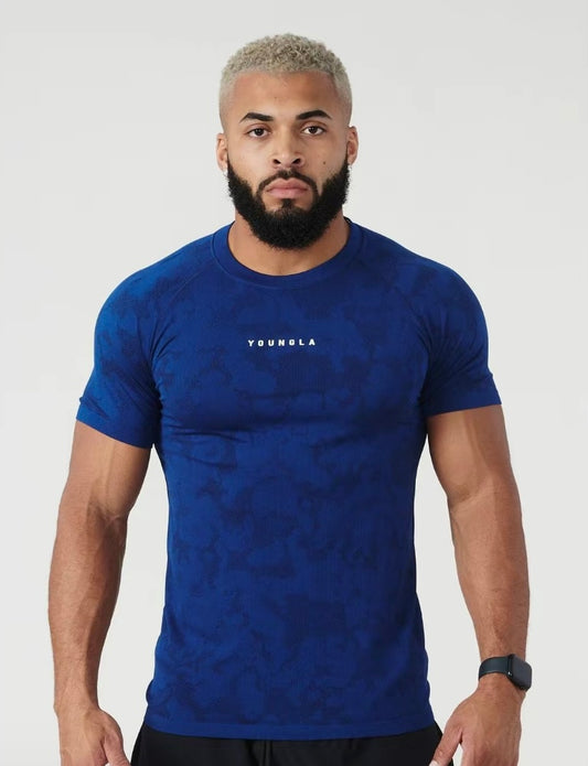 YOUNGLA 437 Digital Compression Tee Talla L