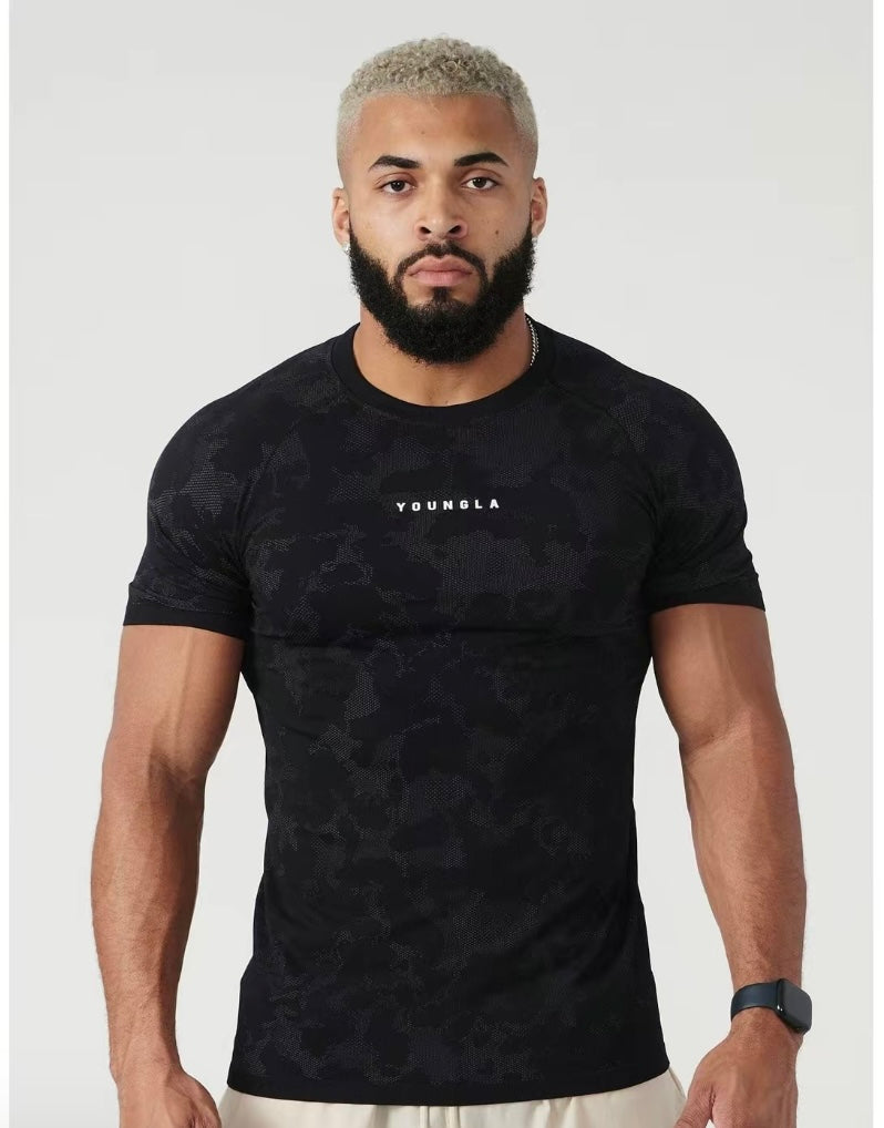 YOUNGLA 437 Digital Compression Tee Talla L