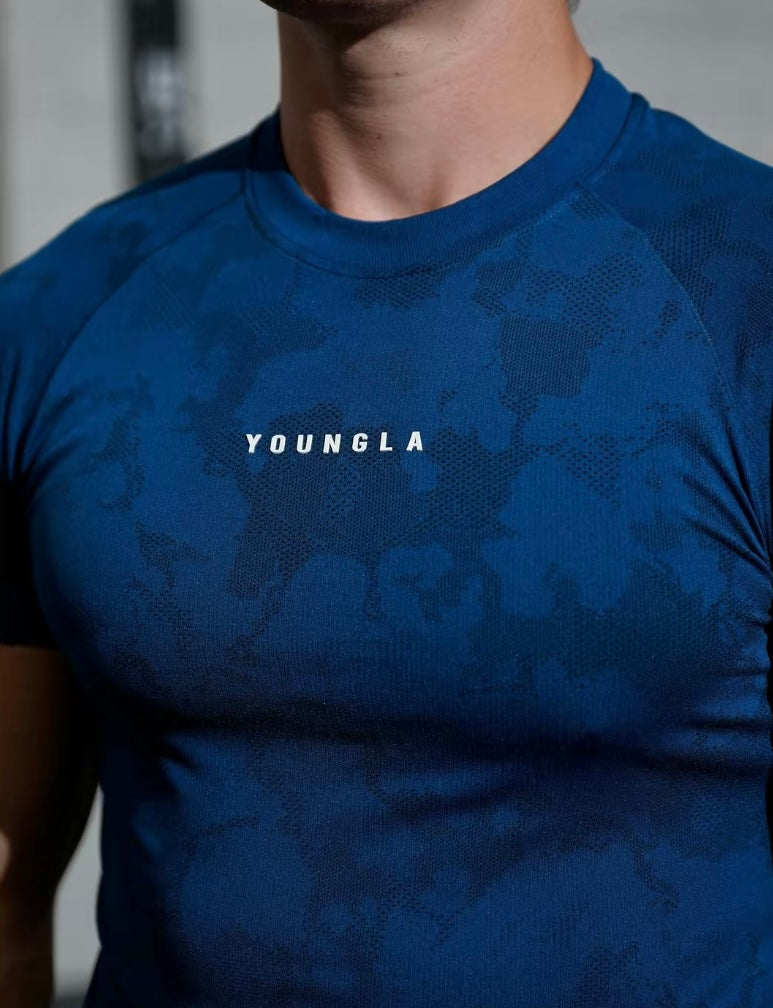 YOUNGLA 437 Digital Compression Tee Talla L